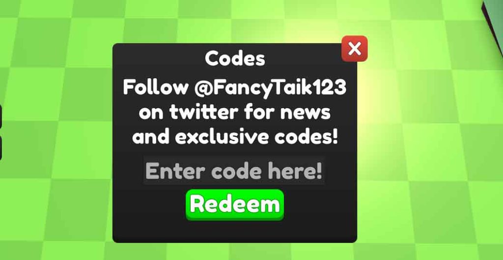 How to redeem codes for Toy Clicking Simulator