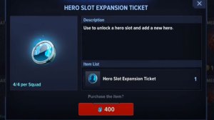 Marvel Future Revolution Hero Expansion Ticket