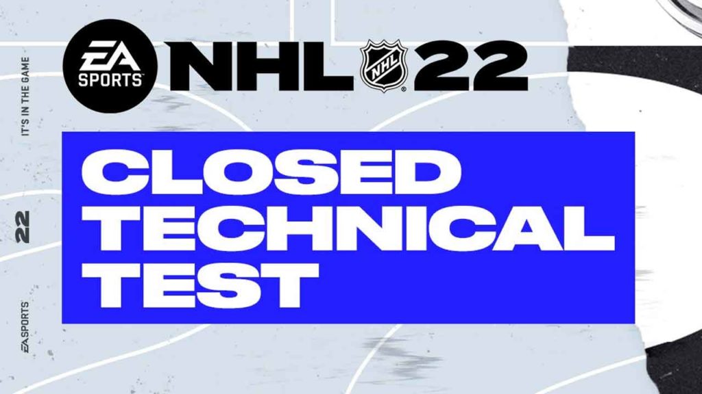 NHL 22 closed technical test