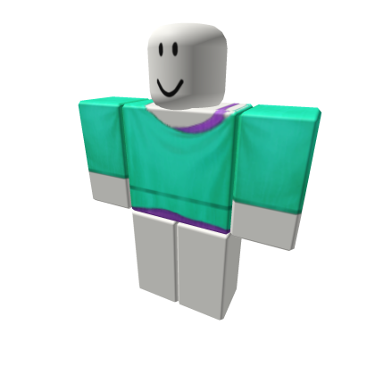 Roblox Free Items - Purple and Teal Top