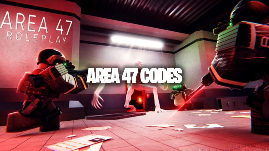 Roblox Area 47 Codes