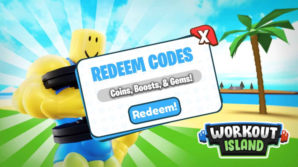 Roblox Workout Island codes