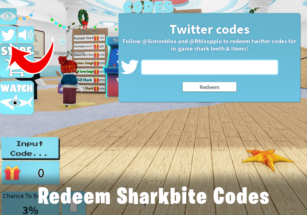 Roblox Sharkbite Codes (November 2023) Gamer Journalist