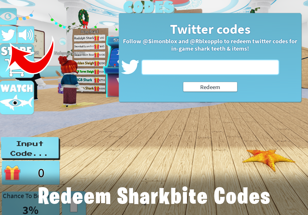 Roblox Sharkbite Codes (June 2024) Gamer Journalist