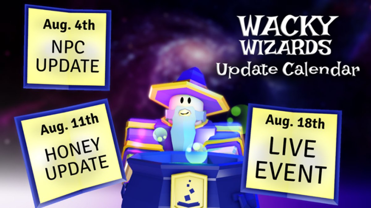 Wacky Wizards Live Event Update