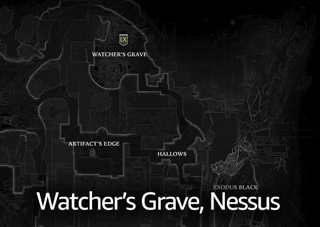 Xur Locations: Watcher's Grave, Nessus