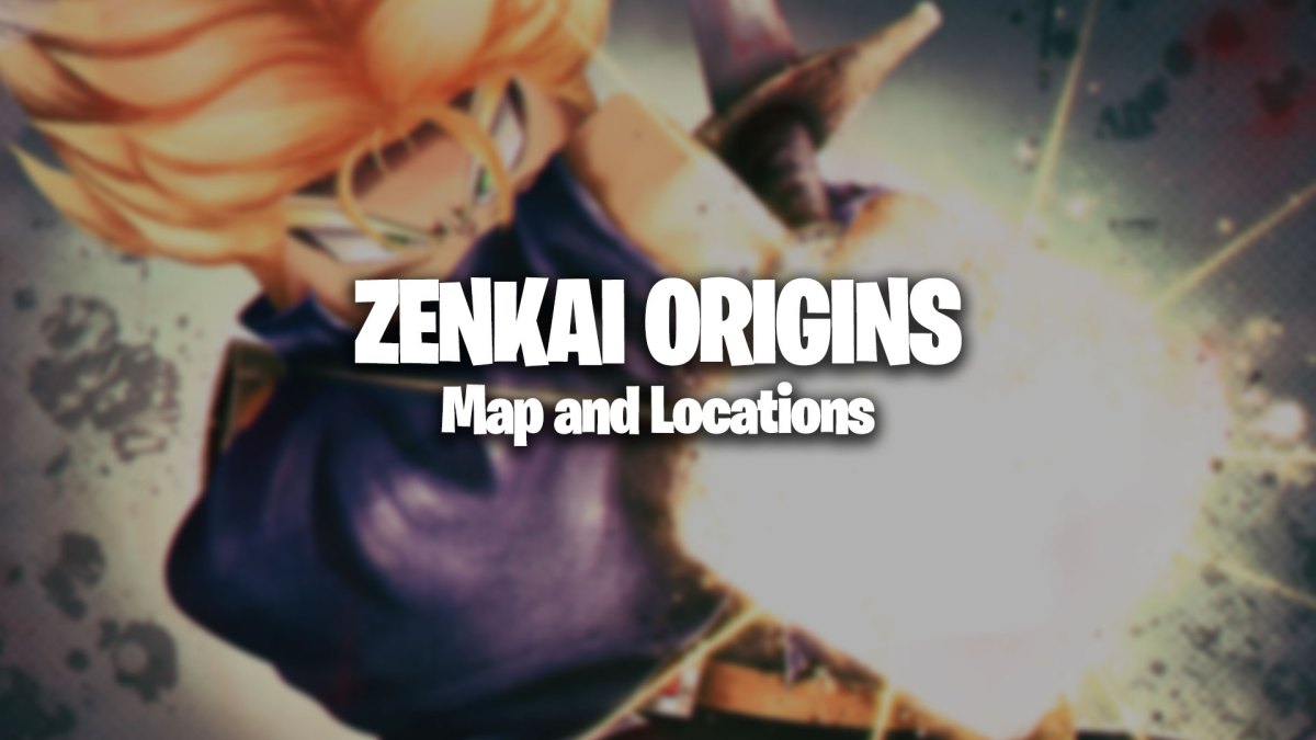 Zenkai Origins map and locations