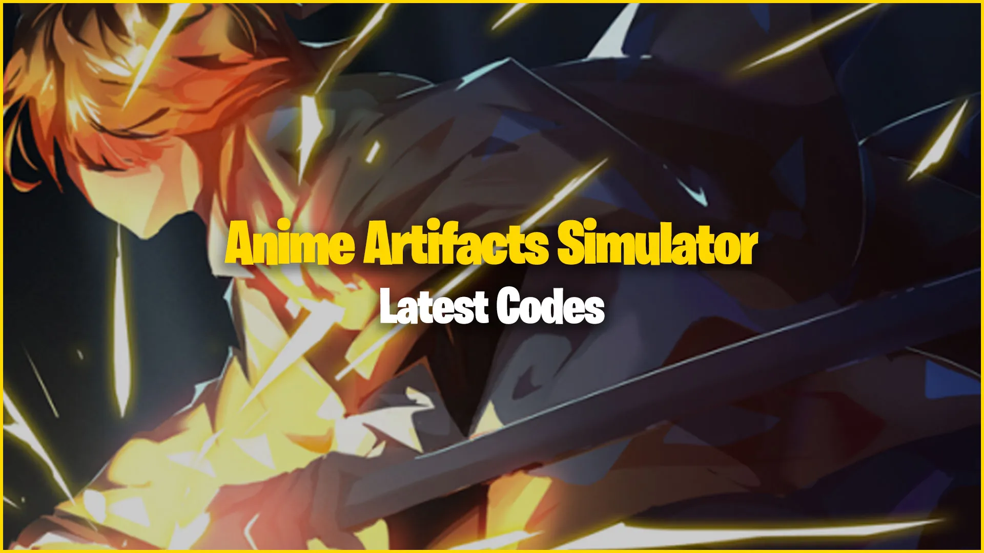 Code Anime Artifacts Simulator Roblox mới nhất 92022