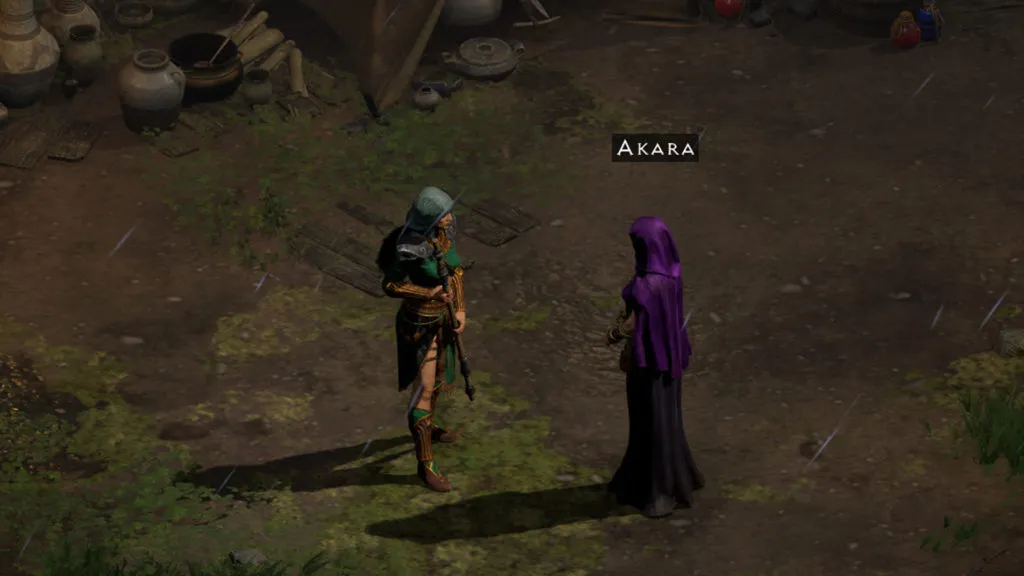 Diablo 2 Resurrected Leaf Purchase Staff from Akara