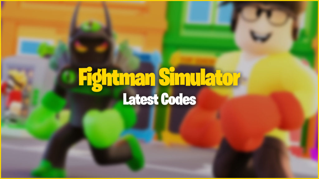 Fightman Simulator codes