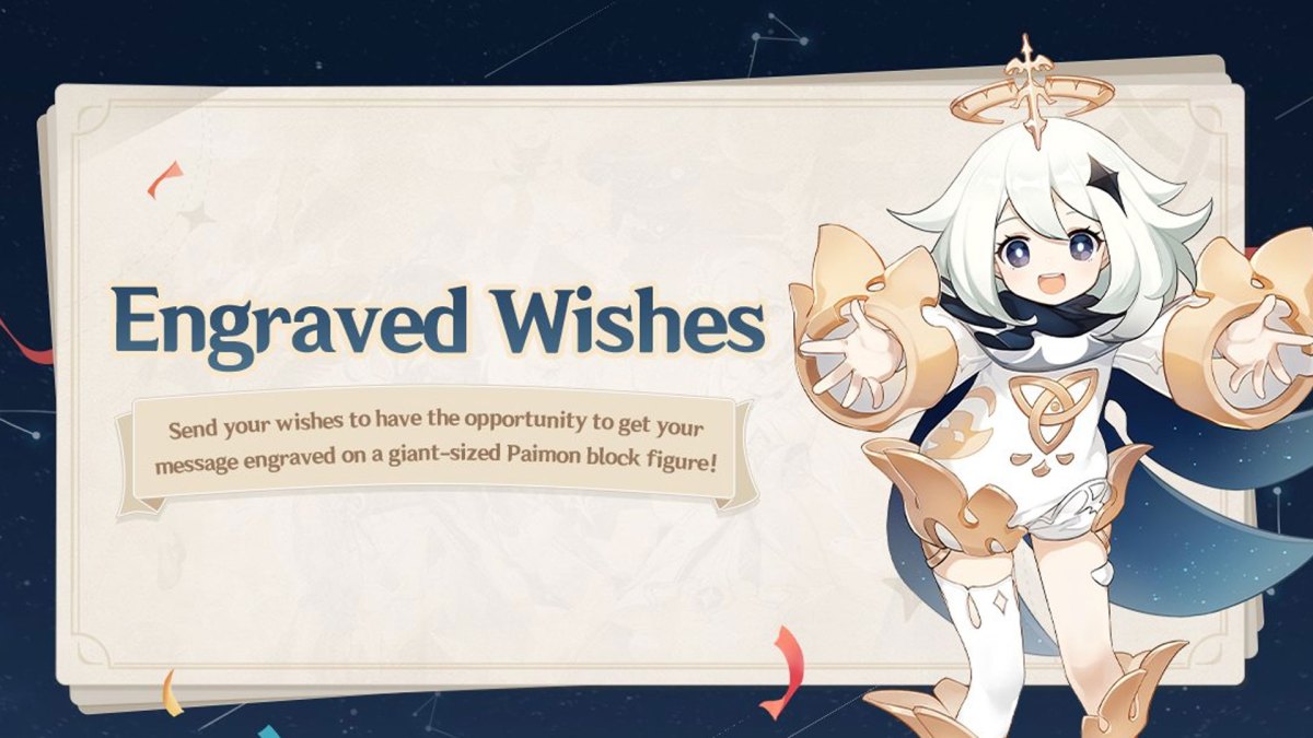 How to do the Engraved Wishes Web Event in Genshin Impact