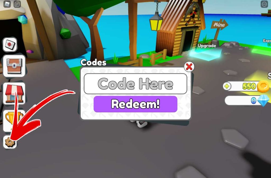 Mine code