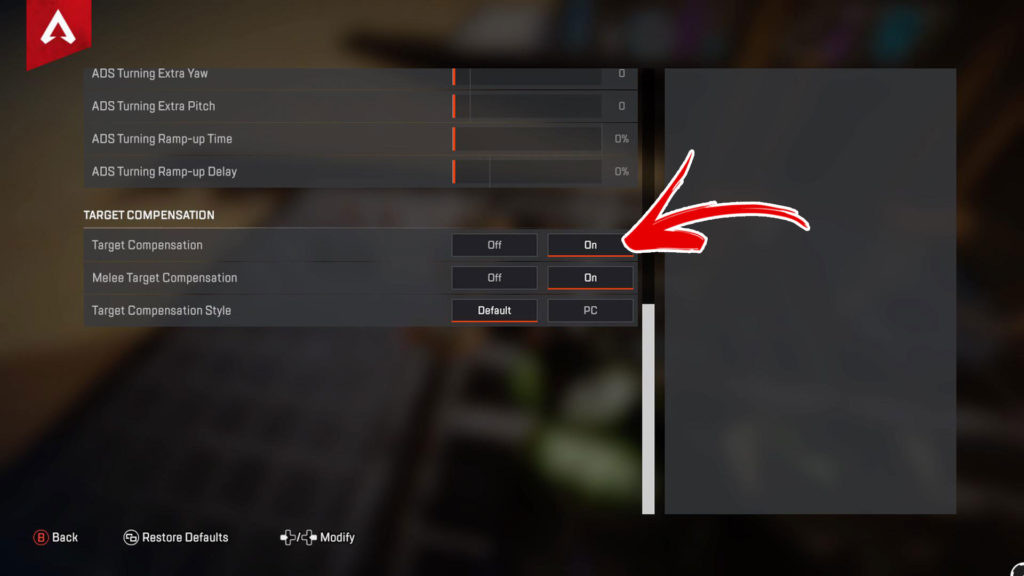 How to turn off Aim Assist in Apex Legends