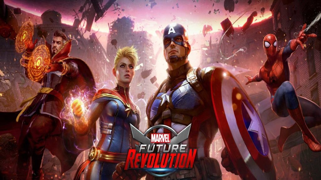 Marvel Future Revolution Captain America build