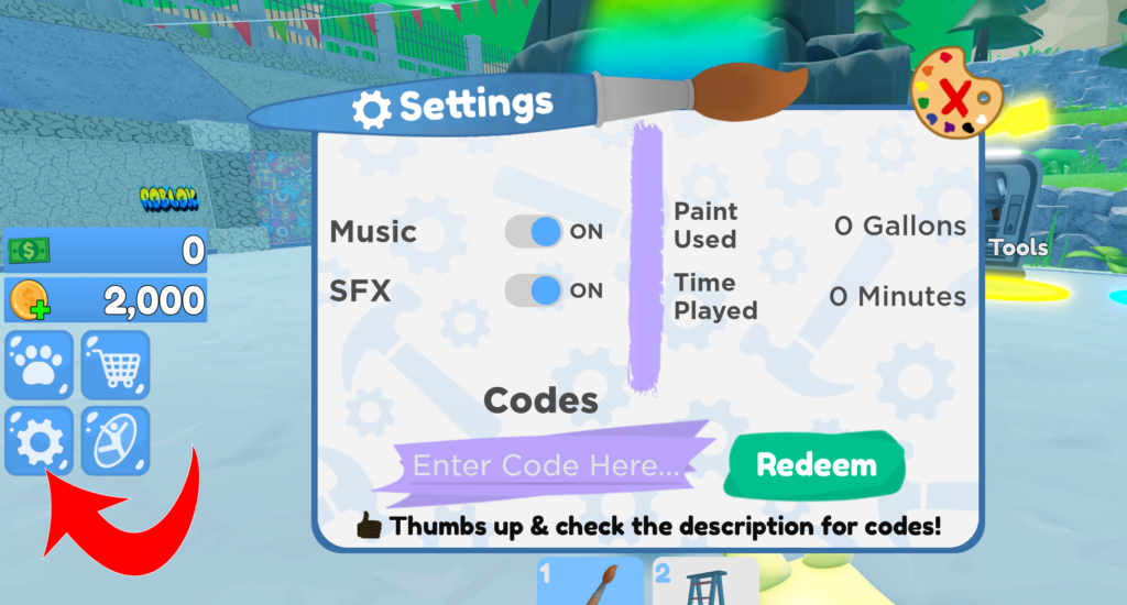 Paint Simulator Redeem Codes
