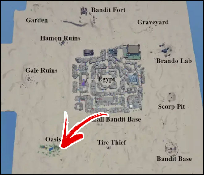 Project Star Oasis Location