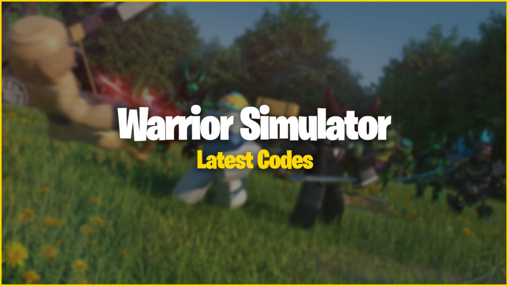 Warrior Simulator Codes