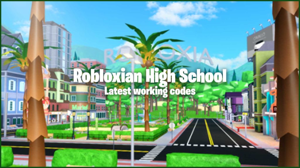 Robloxian High School codes coins and gems (January 2024)