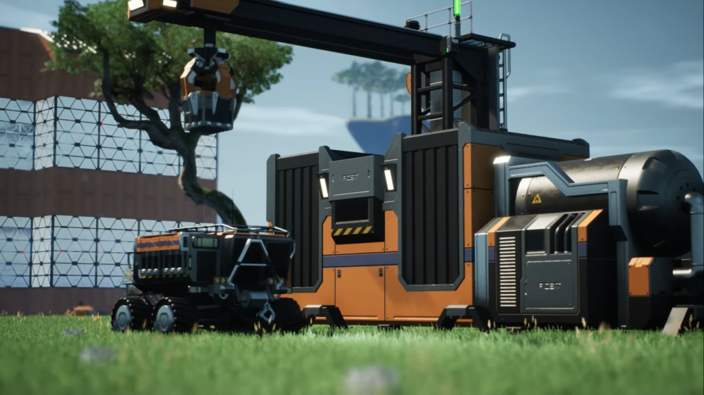 Satisfactory Update 5 Truck Station