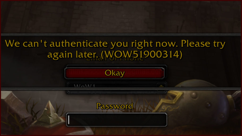 World of Warcraft WOW51900314 Error Fix - Gamer Journalist
