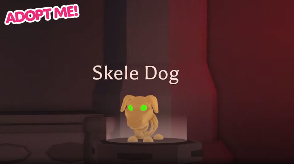 Adopt Me Halloween Pets - Skele Dog