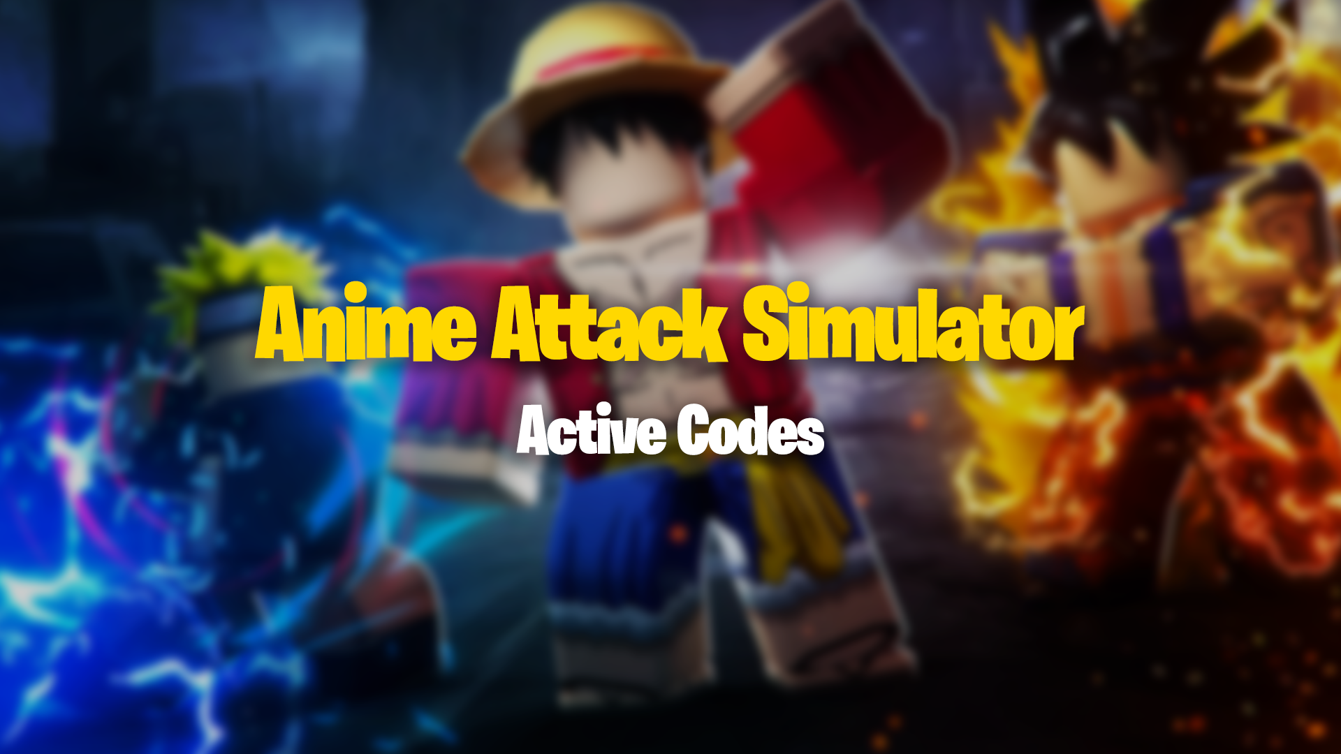 Anime Attack Simulator Codes - Try Hard Guides