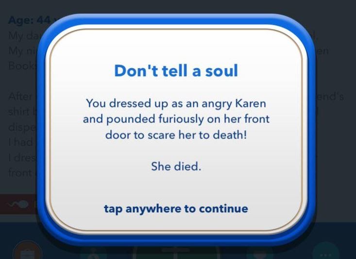 BitLife Scared to Death
