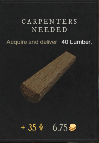 Carpenters Needed