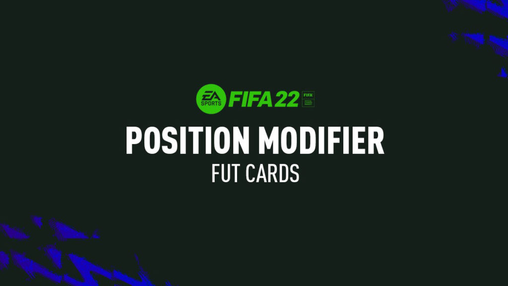 FIFA 22 Position Modifier