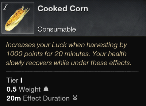 New World Cooked Corn