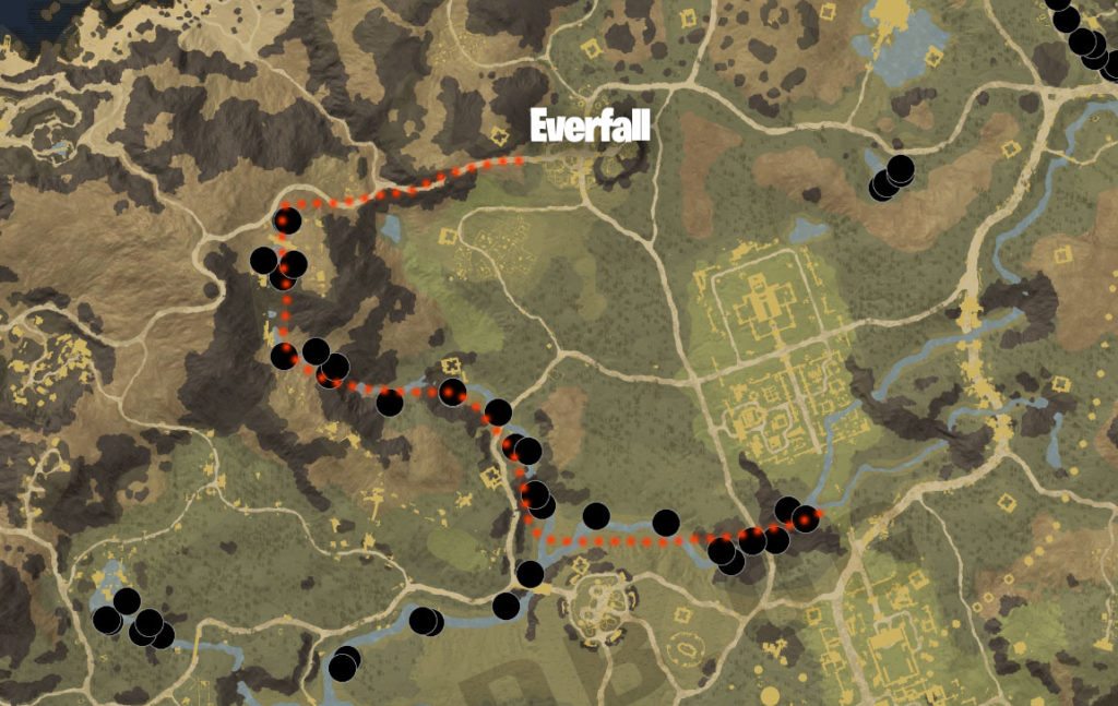 New World Arcana Leveling Guide - Water Motes Route in Everfall