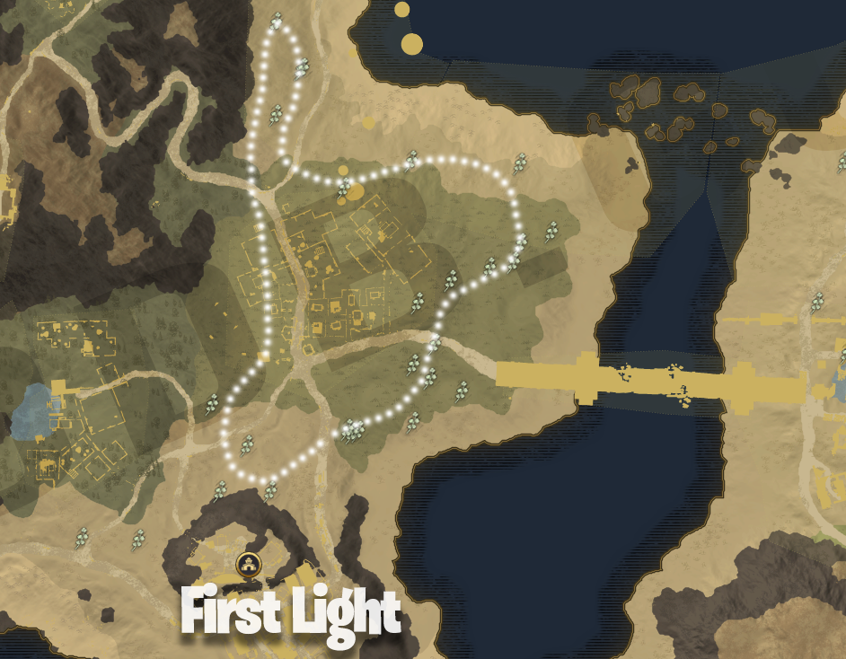 New World Dill Route in First Light