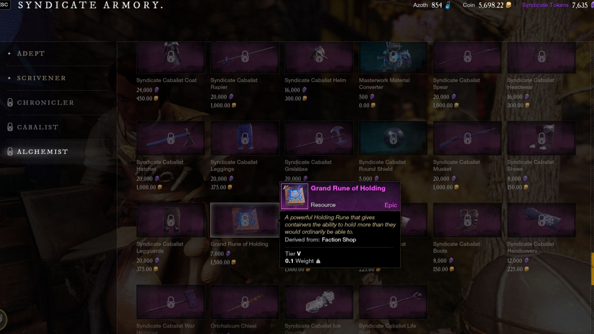 What is a Rune of Holding in New World? | Gamer Journalist