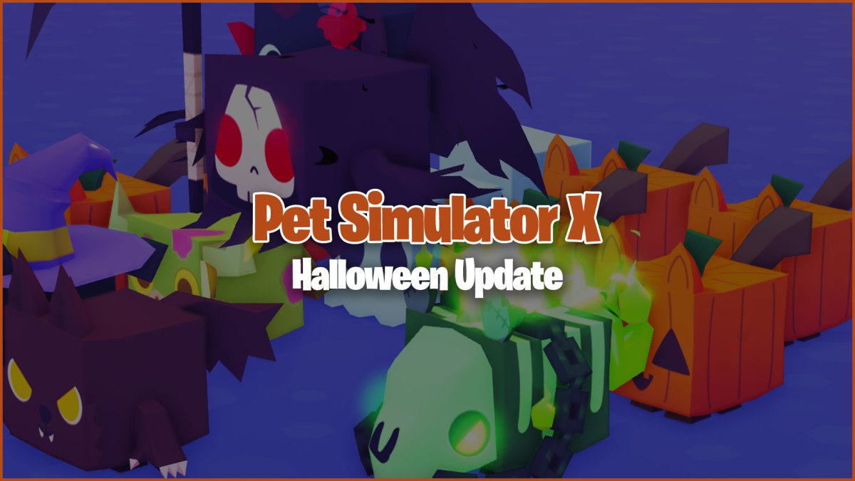 Pet Simulator X Halloween Update