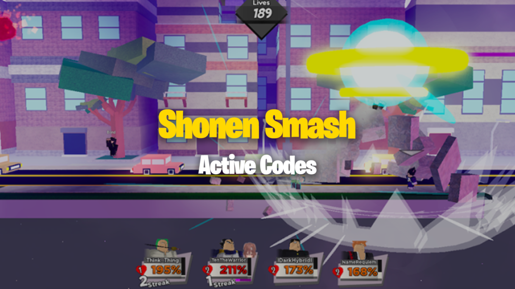 Shonen Smash Codes