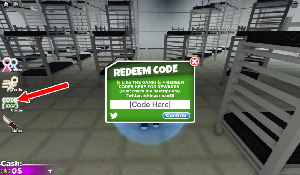 Squid game codes redeem