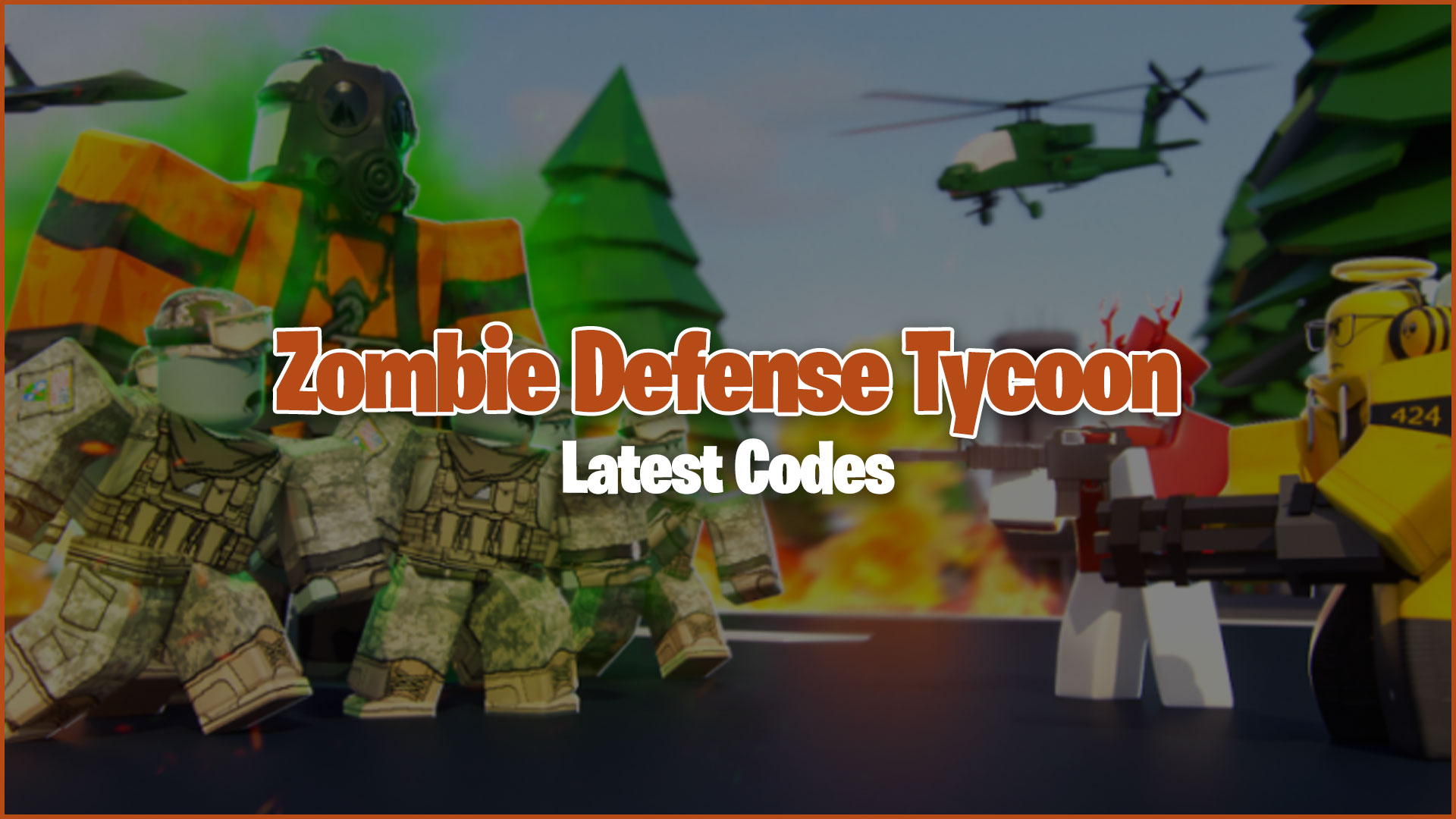 Roblox codes for Zombie Defense Tycoon (August 2021)