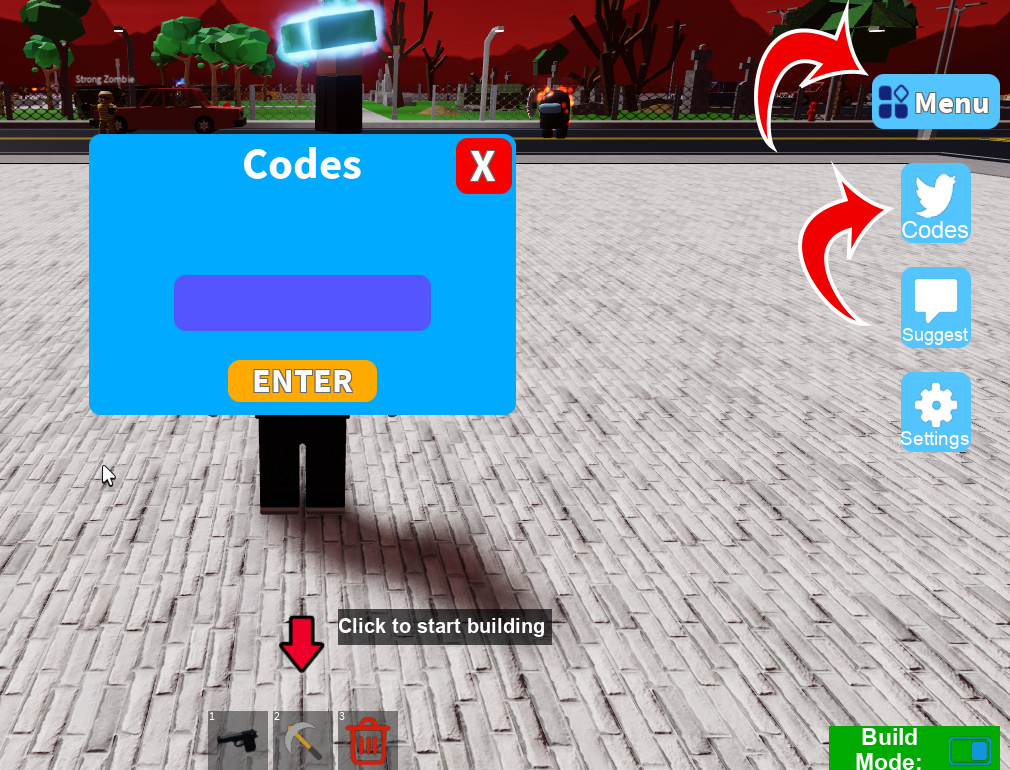 Codes For Zombie Build Tower Simulator