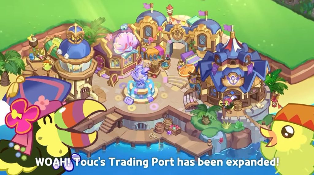 Cookie Run Kingdom Touc's Trading Port and Harbor