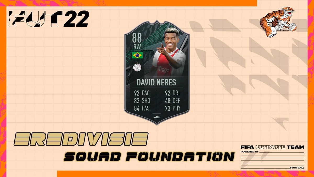 FIFA 22 David Neres Squad Foundations Squad Building Challenge