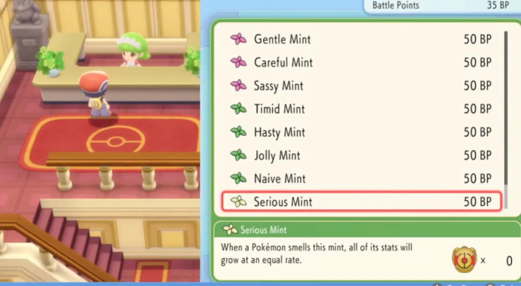 How to get Nature Mints in Pokemon Brilliant Diamond and Shining Pearl