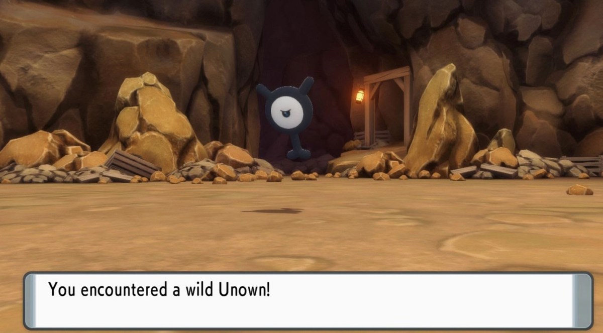 How to get Unown in Pokemon Brilliant Diamond and Shining Pearl