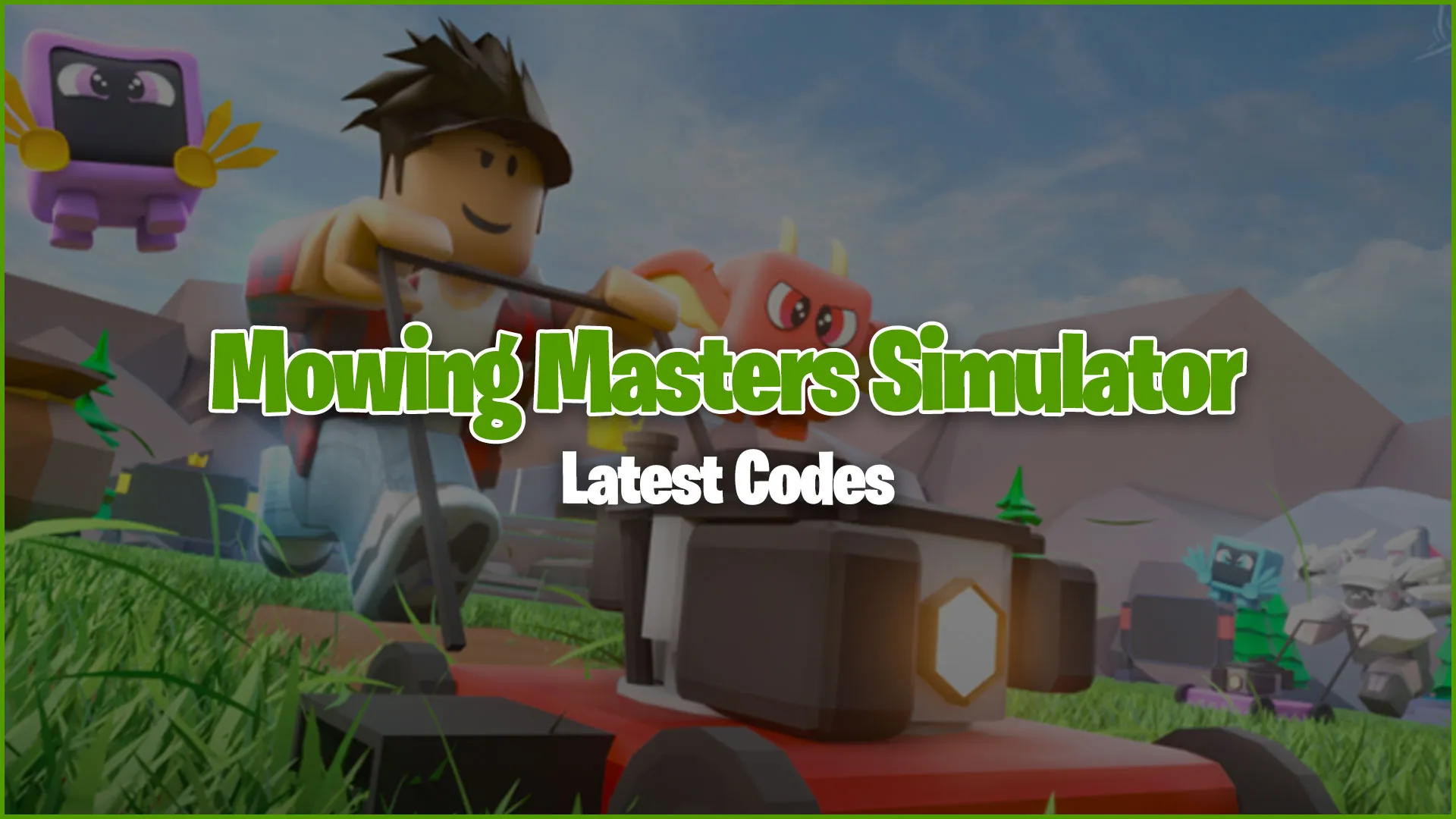 Code Mowing Master Simulator