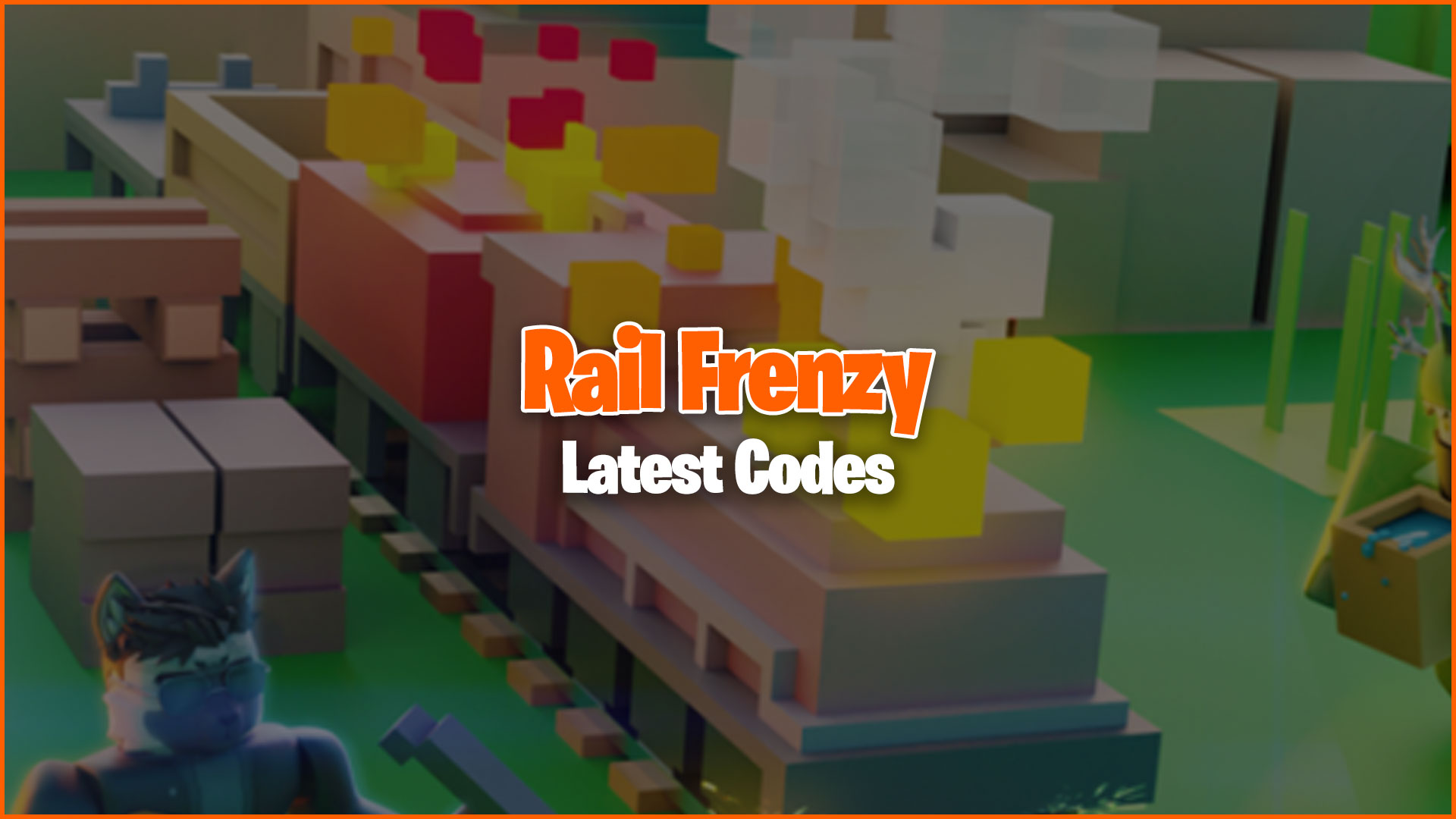 Roblox - Rail Frenzy - Playing With The Devs 