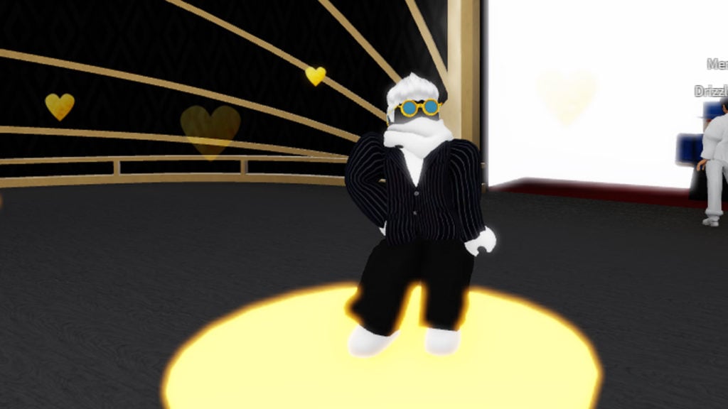 Roblox BFC Gold Opera Glasses