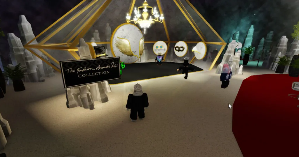 How to Get BFC Gold Opera Glasses in Roblox The Fashion Awards 2021 - Fashion Items
