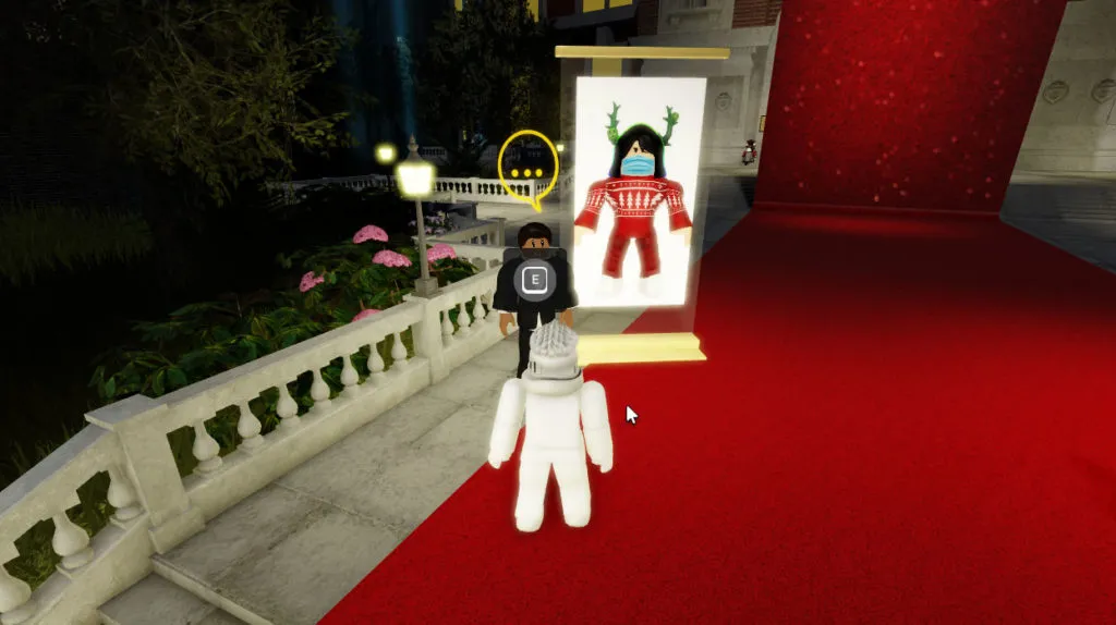 How to Get BFC Gold Opera Glasses in Roblox The Fashion Awards 2021 - Red Carpet Interview
