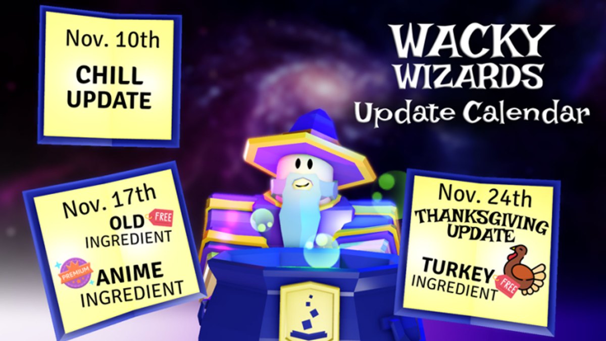 Wacky Wizards Chill Update