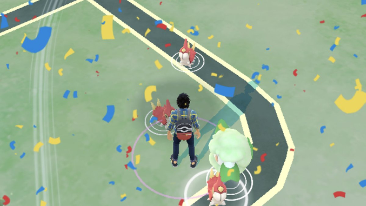 Why is Confetti Falling in Pokémon GO?