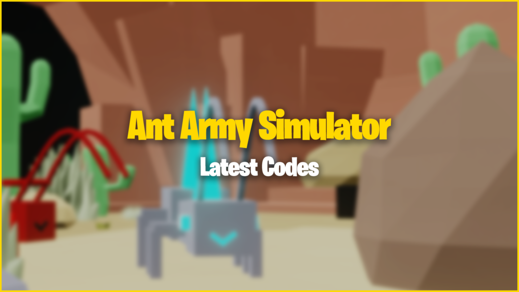 Roblox Ant Army Simulator Codes (December 2023)